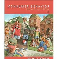 Consumer Behavior by Michael R. Solomon