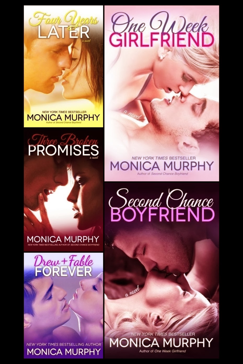One Week Girlfriend Series by Monica Murphy