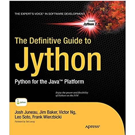 The Definitive Guide to Jython by Josh Juneau