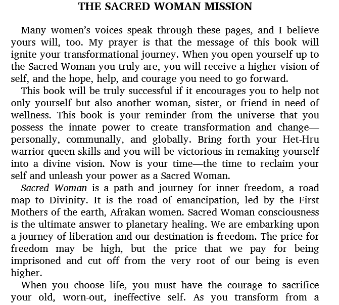 Sacred Woman by Queen Afua PDF