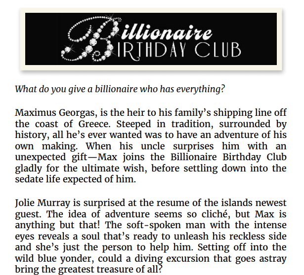 The Billionaire’s Birthday Love by Ginny Sterling ePub