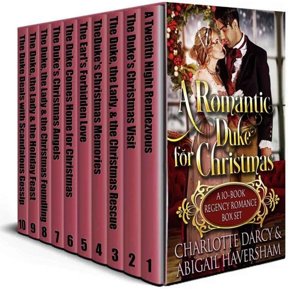A Romantic Duke for Christmas Box 1-10 by Charlotte Darcy