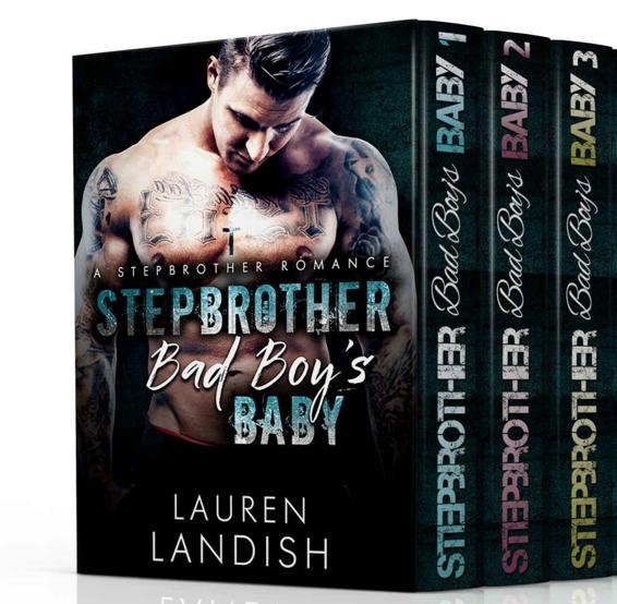 Stepbrother Bad Boy's Baby Boxed Set by Lauren Landish