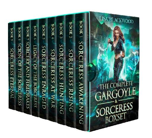 Gargoyle and Sorceress Fantasy Series 1 - 9 by Lisa Blackwood