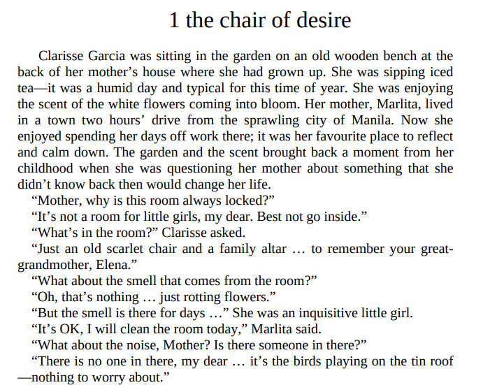 The Girl in the Scarlet Chair (Haunting Clarisse #1) by Janice Tremayne