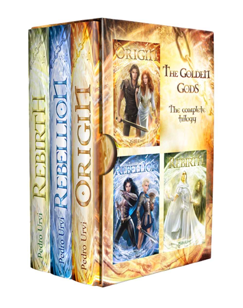Secret of the Golden Gods Fantasy Omnibus 1 - 3 by Pedro Urvi