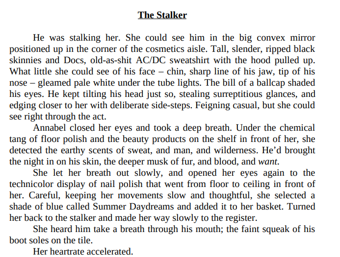 The Stalker by Lauren Gilley