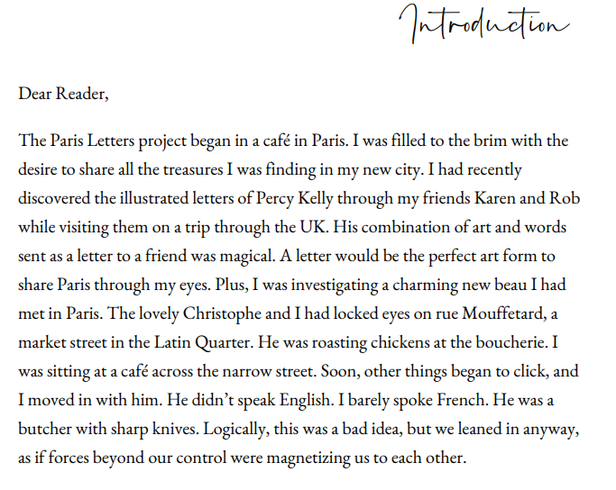 Dear Paris by Janice Macleod